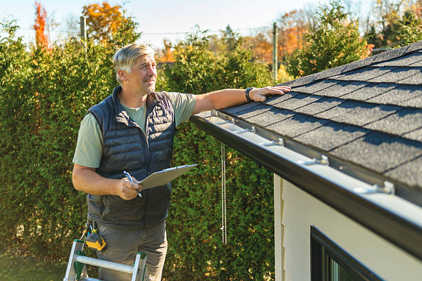Professional Roofing technician working in Hampton, NJ